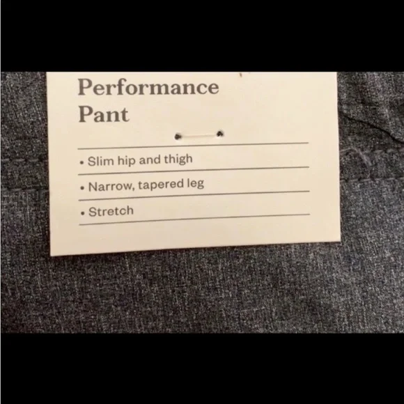 FIRM NO LIKES! NEW! Men’s Gray & Black Mixed Color Belted Performance Pants - Picture 7 of 7